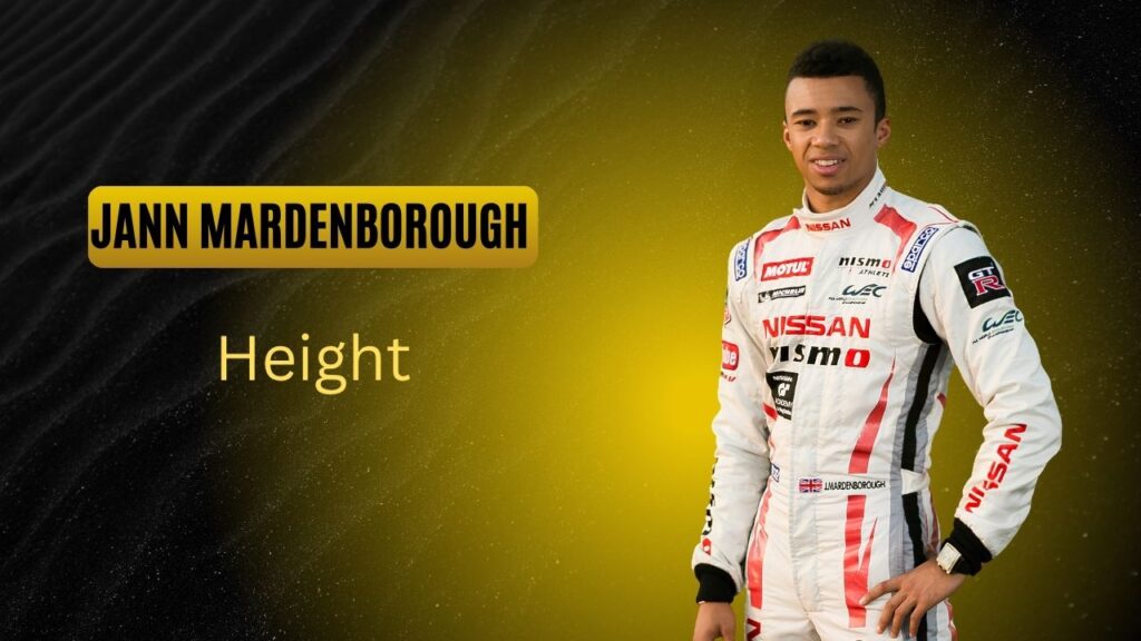 Jann Mardenborough Height